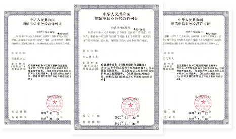 ICP经营许可