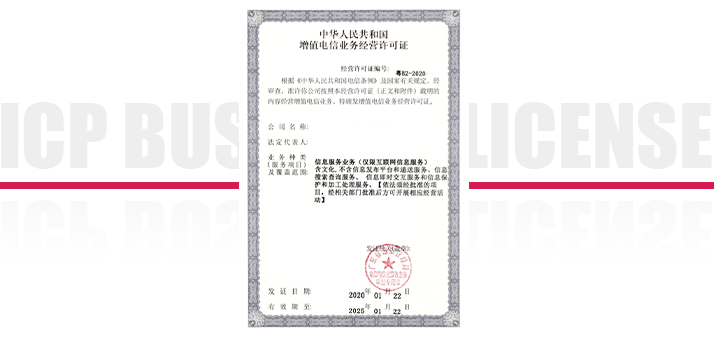 ICP经营许可证