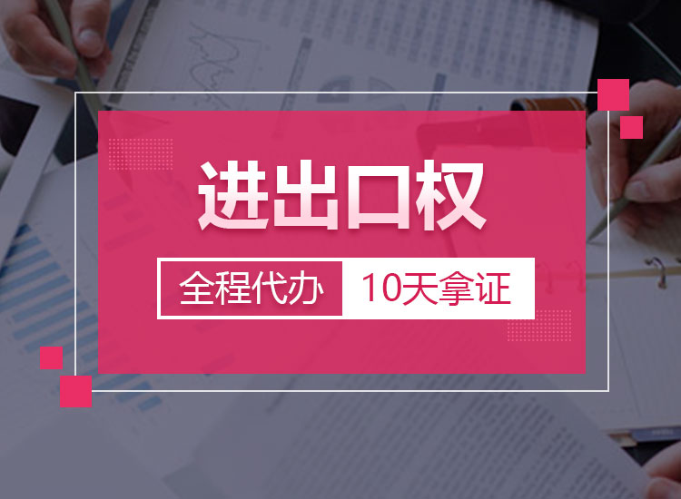 进出口权在线办理